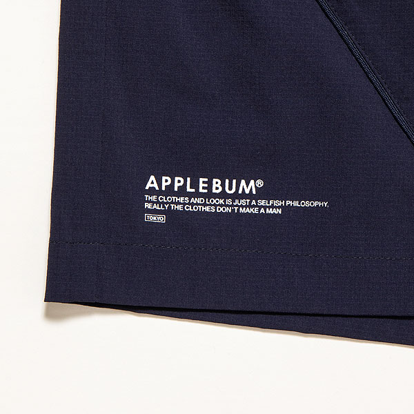 APPLEBUM アップルバム Phisical Training Short Pants -NAVY- メンズ パンツ ショートパンツ ショーツ ナイロンショーツ atfpts