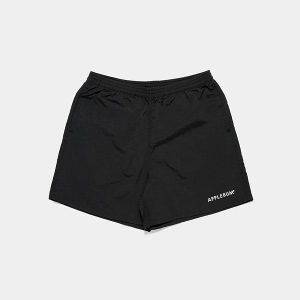 APPLEBUM アップルバム Active Nylon Shorts -BLACK- メンズ パンツ ショートパンツ ショーツ ナイロンショーツ atfpts