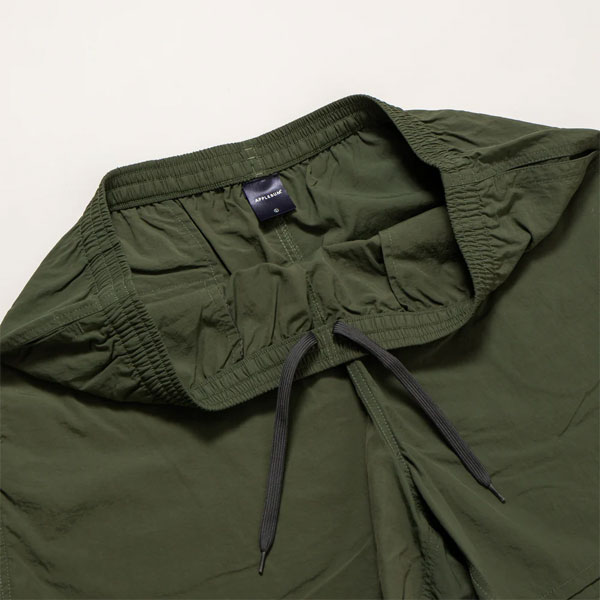 APPLEBUM アップルバム Active Nylon Shorts -OLIVE- メンズ パンツ ショートパンツ ショーツ ナイロンショーツ atfpts
