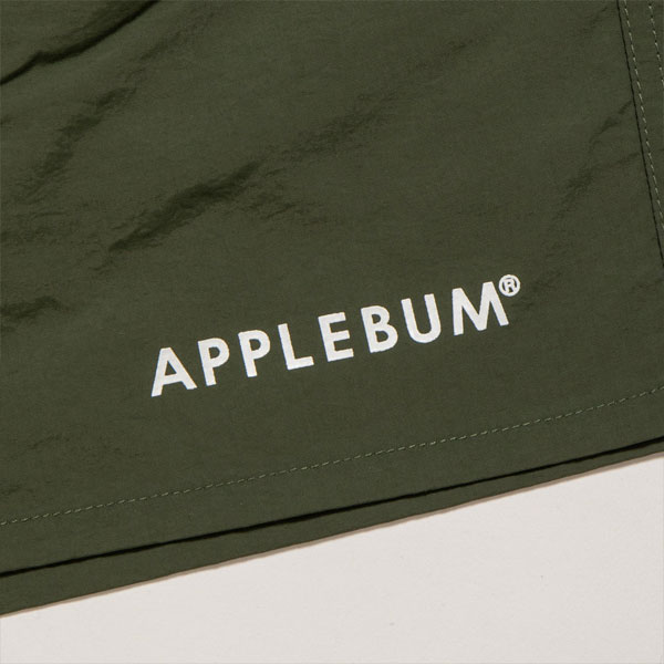 APPLEBUM アップルバム Active Nylon Shorts -OLIVE- メンズ パンツ ショートパンツ ショーツ ナイロンショーツ atfpts