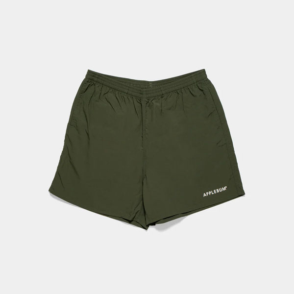 APPLEBUM アップルバム Active Nylon Shorts -OLIVE- メンズ パンツ ショートパンツ ショーツ ナイロンショーツ atfpts