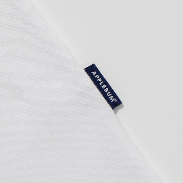 APPLEBUM アップルバム "BLACK APPLE" T-SHIRT 12oz -WHITE- メンズ Tシャツ 半袖 ヘビーオンス 送料無料 ストリート atftps