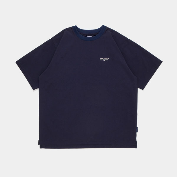 APPLEBUM アップルバム Phisical Training T-shirt -NAVY- メンズ Tシャツ 半袖 ナイロンTシャツ 送料無料 ストリート atftps