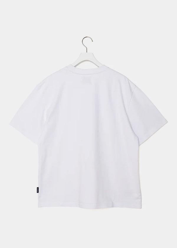 APPLEBUM アップルバム “DEATH ROW RECORDS” T-shirt 12oz -WHITE- Tシャツ 半袖 ヘビーオンス Death Row Records atftps