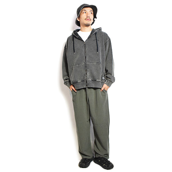 APPLEBUM アップルバム Vintage Z/U Sweat Parka メンズ パーカー ジップアップパーカー スウェット ピグメント加工 atftps_1
