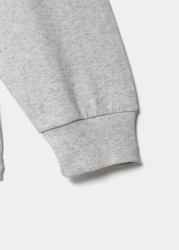 APPLEBUM アップルバム “APBM” L/S T-shirt -ASH- メンズ Tシャツ 長袖 ロンT ドロップショルダー 送料無料 ストリート atftps