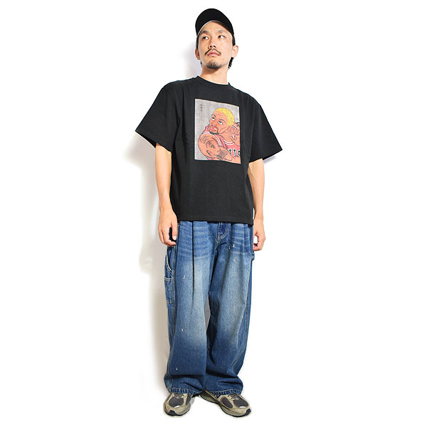 APPLEBUM アップルバム “WORM” 浮世絵 T-shirt 12oz -BLACK- メンズ Tシャツ 半袖 ヘビーオンス 送料無料 ストリート atftps