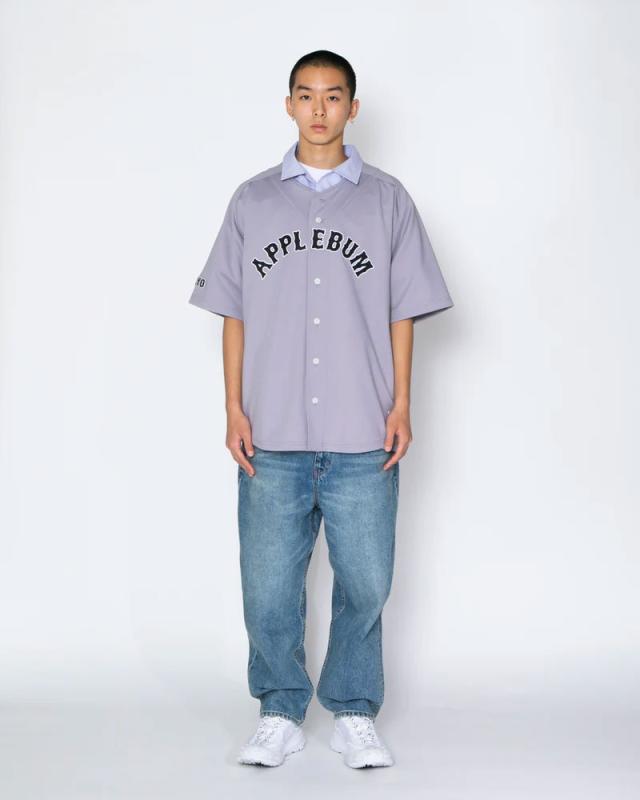APPLEBUM アップルバム Baseball Shirt メンズ シャツ 半袖 ベースボールシャツ ジャージー素材 送料無料 ストリート atftps_2