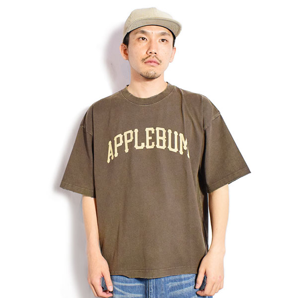 APPLEBUM アップルバム Damaged Short T-shirt メンズ Tシャツ 半袖 ダメージ加工 ショート丈 送料無料 ストリート atftps_3