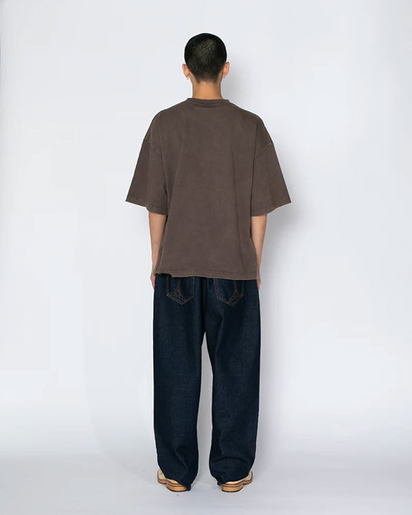 APPLEBUM アップルバム Damaged Short T-shirt メンズ Tシャツ 半袖 ダメージ加工 ショート丈 送料無料 ストリート atftps_7