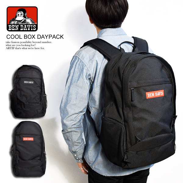 Ben Davis ベンデイビス Cool Box Daypack メンズ パックパック リュック ストリート Bendavis ベンデービス Atfbagの通販はau Pay マーケット Artif アーティフ