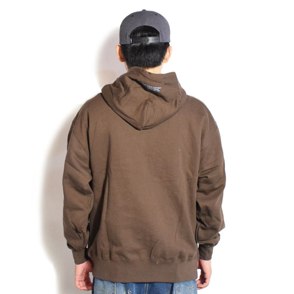 BEN DAVIS ベンデイビス MID WEIGHT SWEAT HOODIE -BROWN- メンズ パーカー プルオーバーパーカー 裏毛 ストリート atftps