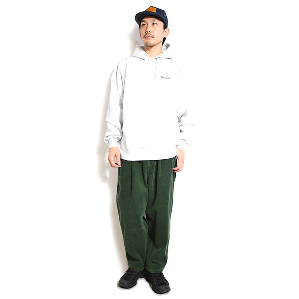 BEN DAVIS ベンデイビス BD LABEL EMB HOODIE -ASH- メンズ パーカー プルオーバー スウェット 裏起毛 ヘビーウェイト atftps