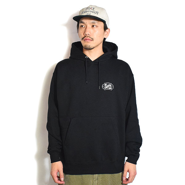 BEN DAVIS ベンデイビス MULTI WAPPEN HOODIE -BLACK- メンズ パーカー プルオーバー スウェット 裏起毛 ヘビーウェイト atftps