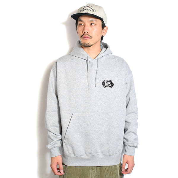 BEN DAVIS ベンデイビス MULTI WAPPEN HOODIE -M.GRAY- パーカー プルオーバー スウェット 裏起毛 ヘビーウェイト atftps