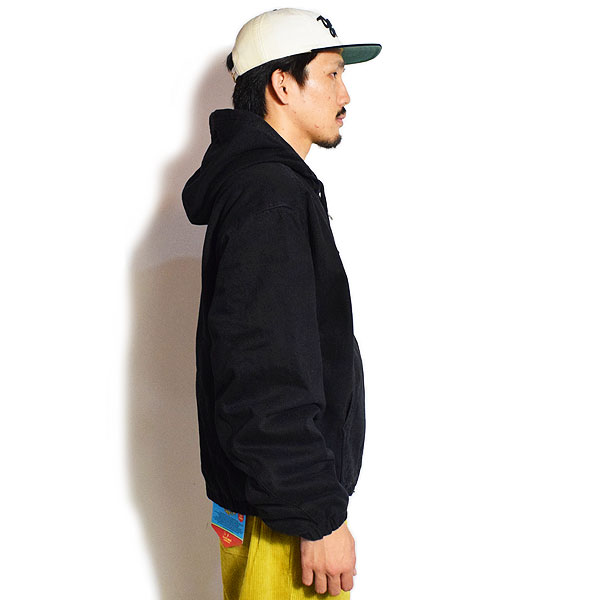 BEN DAVIS ベンデイビス WORKERS PARKA -BLACK- メンズ ジャケット ワークジャケット フードジャケット ジップパーカー atfjkt