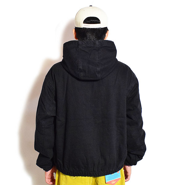 BEN DAVIS ベンデイビス WORKERS PARKA -BLACK- メンズ ジャケット ワークジャケット フードジャケット ジップパーカー atfjkt