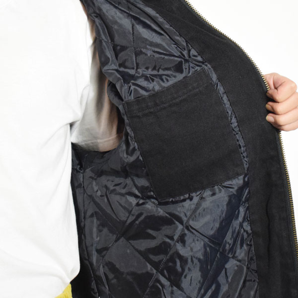 BEN DAVIS ベンデイビス WORKERS PARKA -BLACK- メンズ ジャケット ワークジャケット フードジャケット ジップパーカー atfjkt