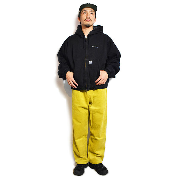 BEN DAVIS ベンデイビス WORKERS PARKA -BLACK- メンズ ジャケット ワークジャケット フードジャケット ジップパーカー atfjkt