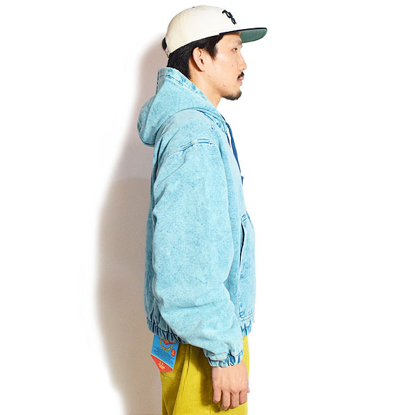 BEN DAVIS ベンデイビス WORKERS PARKA -TURQUOISE- ジャケット ワークジャケット フードジャケット ジップパーカー atfjkt