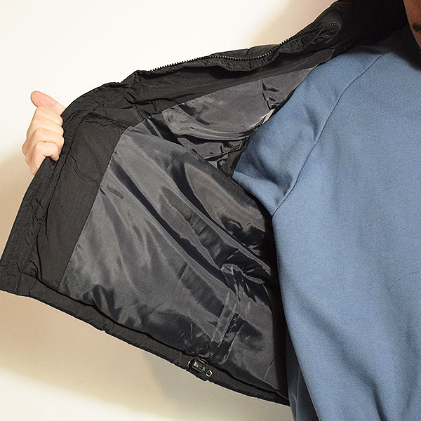 BEN DAVIS ベンデイビス BD PUFFER VEST -BLACK- メンズ ベスト スタンドカラー 中綿ベスト 送料無料 ストリート atfjkt