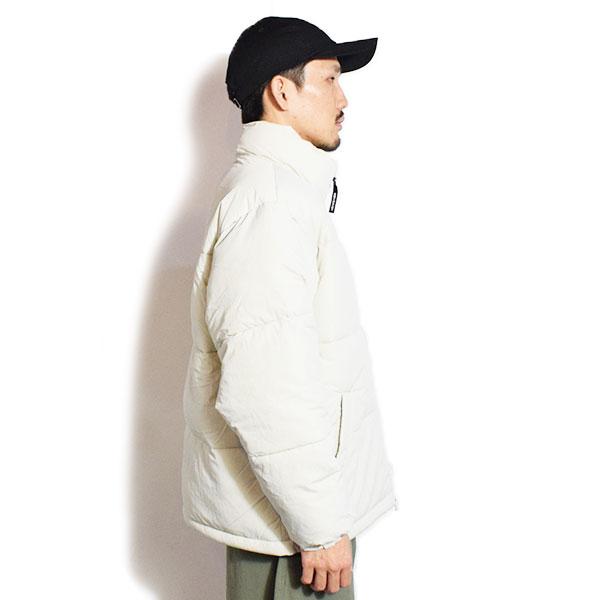 BEN DAVIS ベンデイビス BD PUFFER JACKET -IVORY- メンズ ジャケット スタンドカラー 中綿ジャケット 送料無料 atfjkt