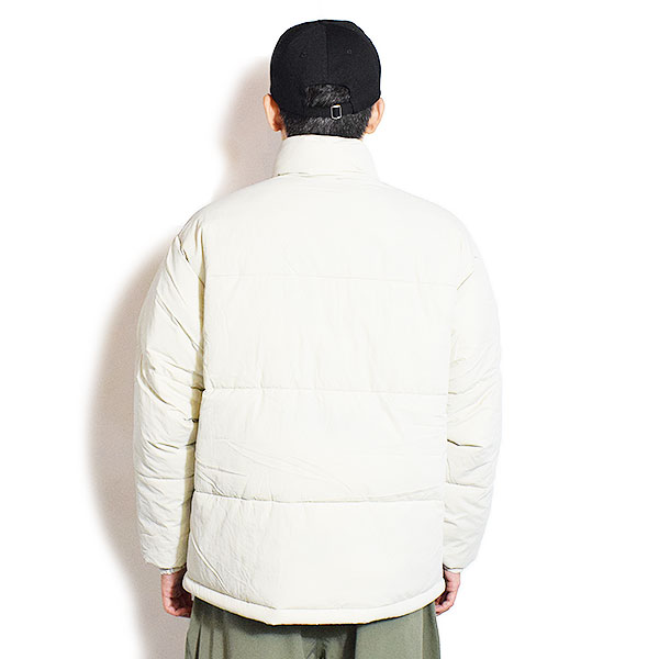 BEN DAVIS ベンデイビス BD PUFFER JACKET -IVORY- メンズ ジャケット スタンドカラー 中綿ジャケット 送料無料 atfjkt