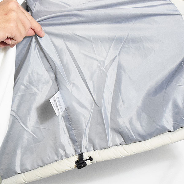 BEN DAVIS ベンデイビス BD PUFFER JACKET -IVORY- メンズ ジャケット スタンドカラー 中綿ジャケット 送料無料 atfjkt