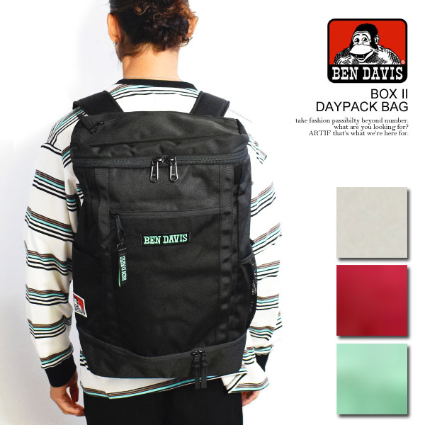 BEN DAVIS ベンデイビス BOX II DAYPACK BAG メンズ デイパック バッグ バックパック リュック bendavis atfbag