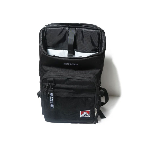 BEN DAVIS ベンデイビス BOX DAYPACK (保冷ポケット付き) 33L バックパック リュックサック デイパック 大容量 通勤 通学 atfacc_11