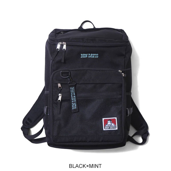 BEN DAVIS ベンデイビス BOX DAYPACK (保冷ポケット付き) 33L バックパック リュックサック デイパック 大容量 通勤 通学 atfacc_15