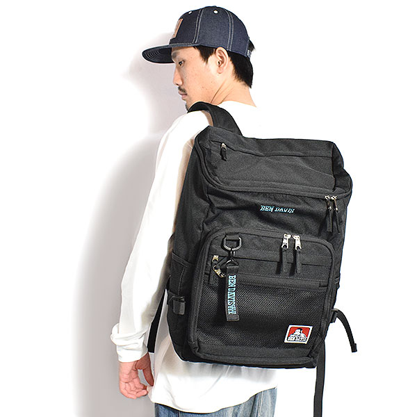 BEN DAVIS ベンデイビス BOX DAYPACK (保冷ポケット付き) 33L バックパック リュックサック デイパック 大容量 通勤 通学 atfacc_1