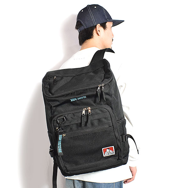 BEN DAVIS ベンデイビス BOX DAYPACK (保冷ポケット付き) 33L バックパック リュックサック デイパック 大容量 通勤 通学 atfacc_2