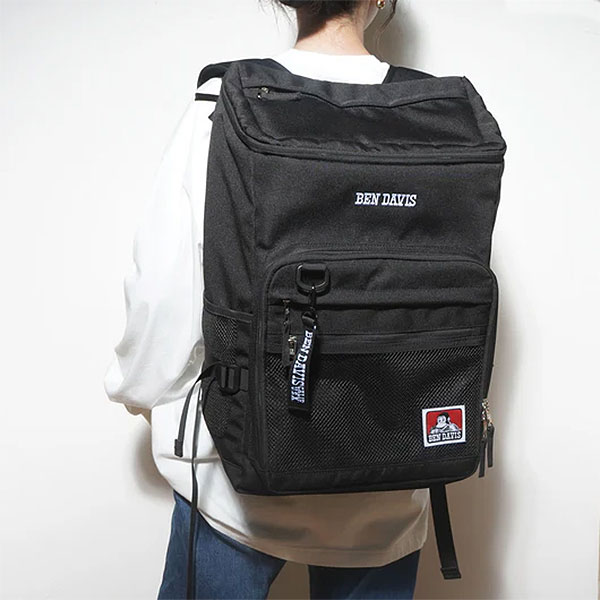BEN DAVIS ベンデイビス BOX DAYPACK (保冷ポケット付き) 33L バックパック リュックサック デイパック 大容量 通勤 通学 atfacc_3