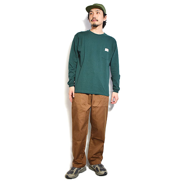 COOKMAN クックマン Chef Pants Semiwide FATBURGER Chocolate -BROWN- メンズ パンツ シェフパンツ セミワイド atfpts