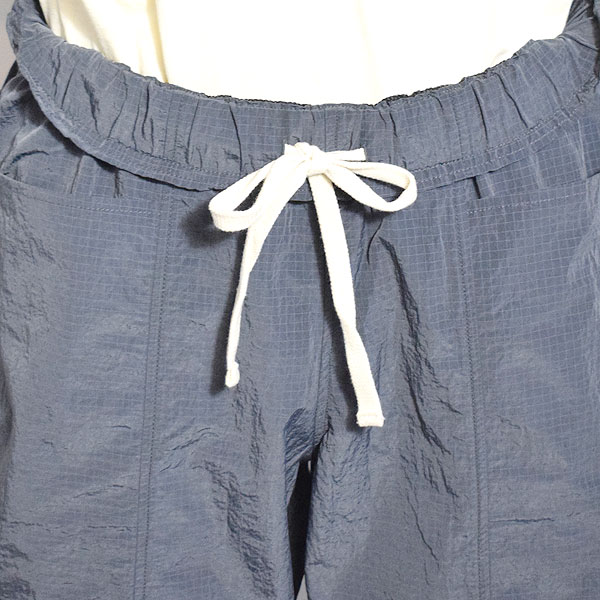 BIG MIKE ビッグマイク NYLON RIP FRONT STITCH EASY PANTS -CHARCOAL- パンツ イージーパンツ リップストップ atfpts