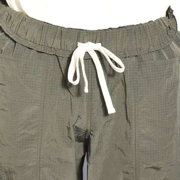 BIG MIKE ビッグマイク NYLON RIP FRONT STITCH EASY PANTS -OLIVE- パンツ イージーパンツ リップストップ atfpts