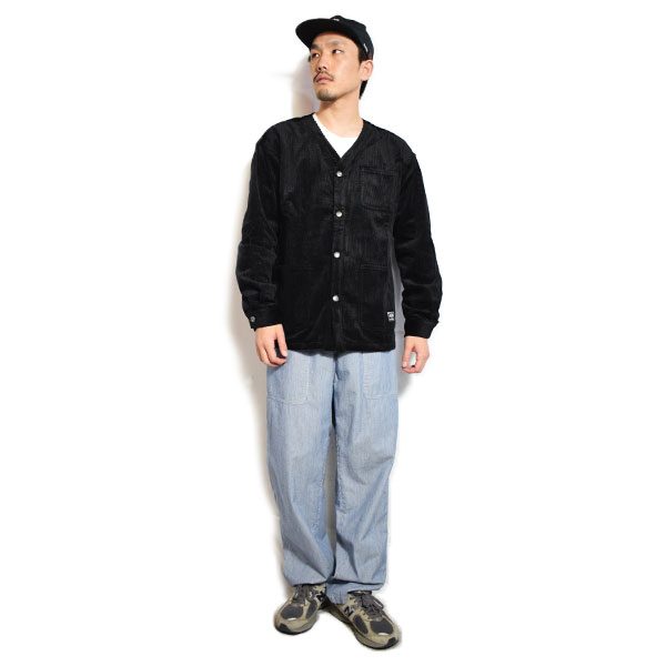 BIG MIKE ビッグマイク CORDUROY WASHED ENGINEER JACKET -BLACK- メンズ ジャケット エンジニアジャケット 送料無料 atfjkt
