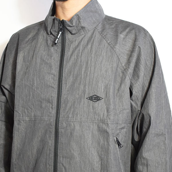 BIG MIKE ビッグマイク NYLON TRACK JACKET：PIGMENT -BLACK- メンズ ジャケット トラックジャケット ピグメント加工 atfjkt