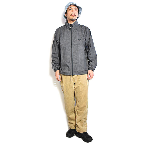 BIG MIKE ビッグマイク NYLON TRACK JACKET：PIGMENT -BLACK- メンズ ジャケット トラックジャケット ピグメント加工 atfjkt