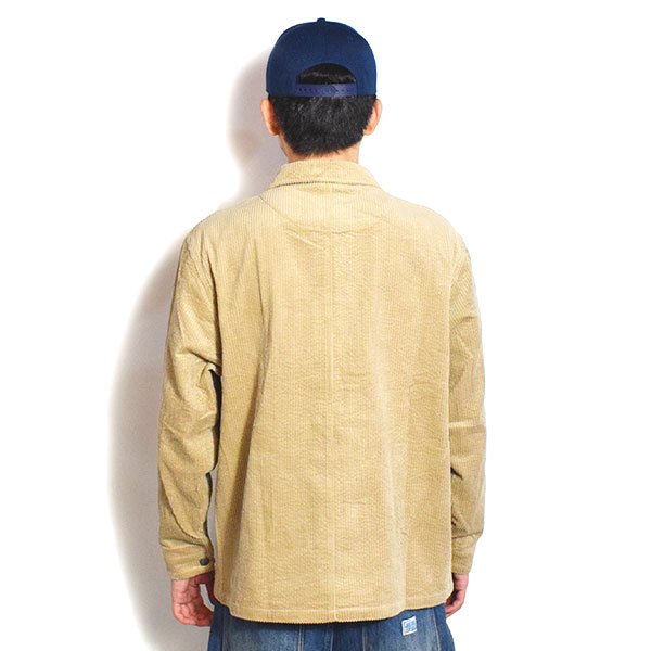 BIG MIKE ビッグマイク CORDUROY WASHED COVERALL -BEIGE- メンズ ジャケット カバーオール コーデュロイ 送料無料 atfjkt