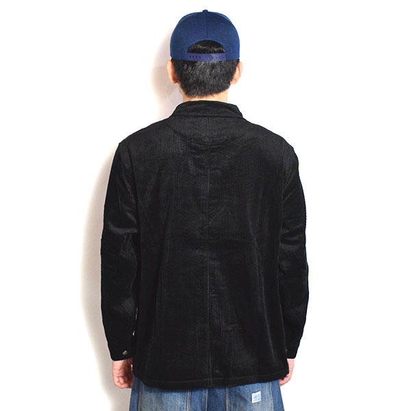 BIG MIKE ビッグマイク CORDUROY WASHED COVERALL -BLACK- メンズ ジャケット カバーオール コーデュロイ 送料無料 atfjkt