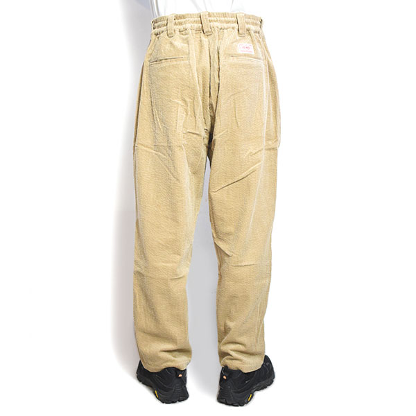BIG MIKE ビッグマイク CORDUROY WASHED EASY PANTS -BEIGE- メンズ パンツ イージーパンツ コーデュロイ 送料無料 atfpts