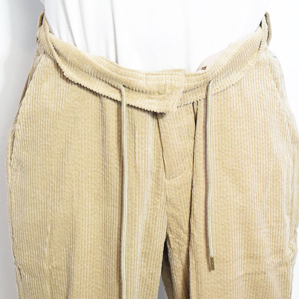 BIG MIKE ビッグマイク CORDUROY WASHED EASY PANTS -BEIGE- メンズ パンツ イージーパンツ コーデュロイ 送料無料 atfpts