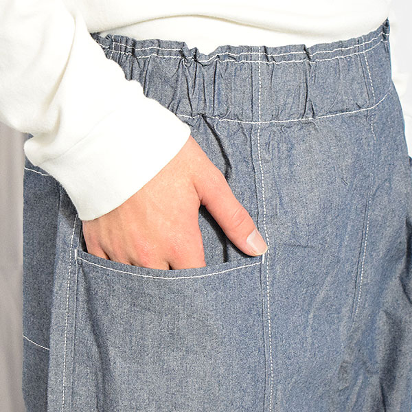 BIG MIKE ビッグマイク Chambray Easy Pants -D.INDIGO- メンズ パンツ イージーパンツ シャンブレー生地 送料無料 ストリート atfpts_4