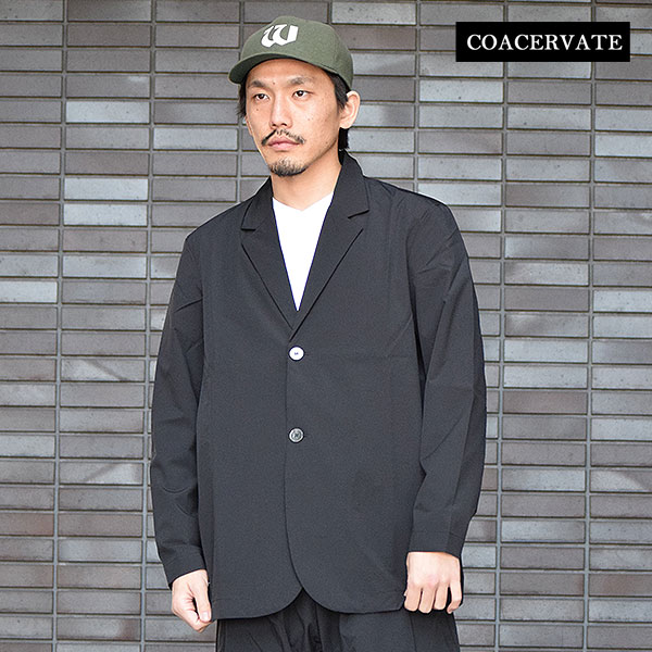 COACERVATE コアセルベート 2-LAYER NYLON TAILORED JACKET メンズ ジャケット テーラードジャケット 2レイヤー atfjkt