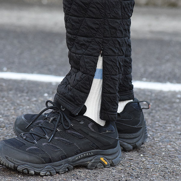 COACERVATE コアセルベート QUILT CUTSEW PANTS メンズ ズボン下 テーパードパンツ キルティング atfpts