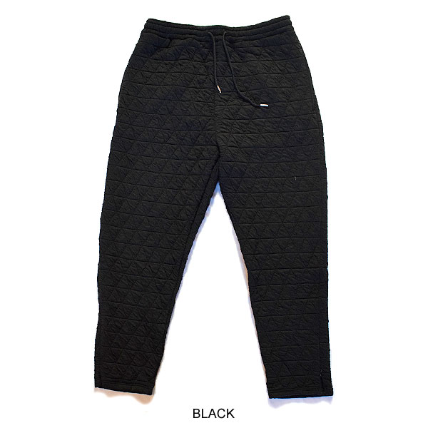 COACERVATE コアセルベート QUILT CUTSEW PANTS メンズ ズボン下 テーパードパンツ キルティング atfpts