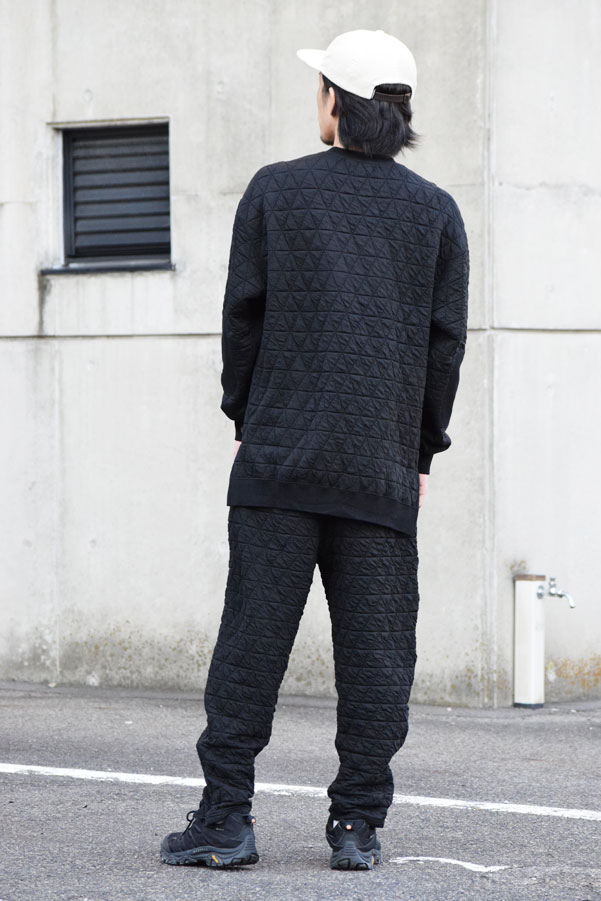 COACERVATE コアセルベート QUILT CUTSEW PANTS メンズ ズボン下 テーパードパンツ キルティング atfpts