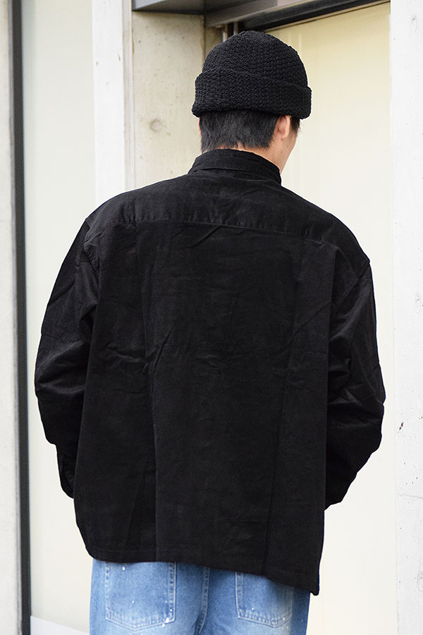 COACERVATE コアセルベート FLY FRONT CORDUROY L/S SHIRT メンズ シャツ 長袖シャツ コーデュロイ フライフロント atftps_9